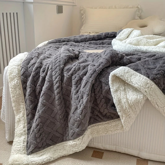 Arden Casa Luxe Fleece Blanket