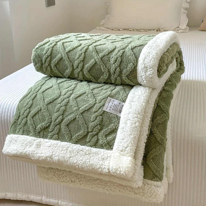 Arden Casa Luxe Fleece Blanket